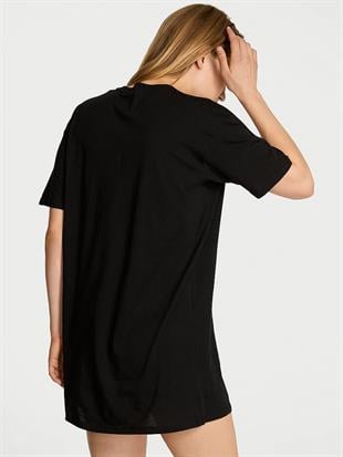 %100 Pamuklu Oversize Uyku Tişörtü
