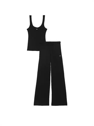 %100 Pamuklu Uzun Pijama Takımı