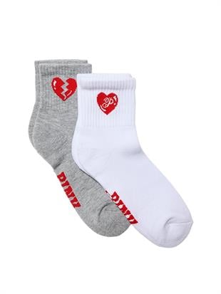 2li Paket Kısa Çorap