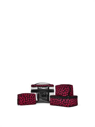 4lü Makyaj Çantası