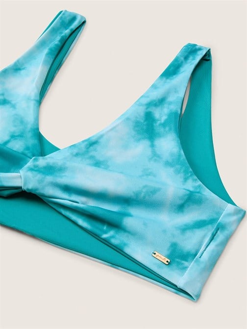 4 Taraflı Derin Dekolteli Bikini Üstü