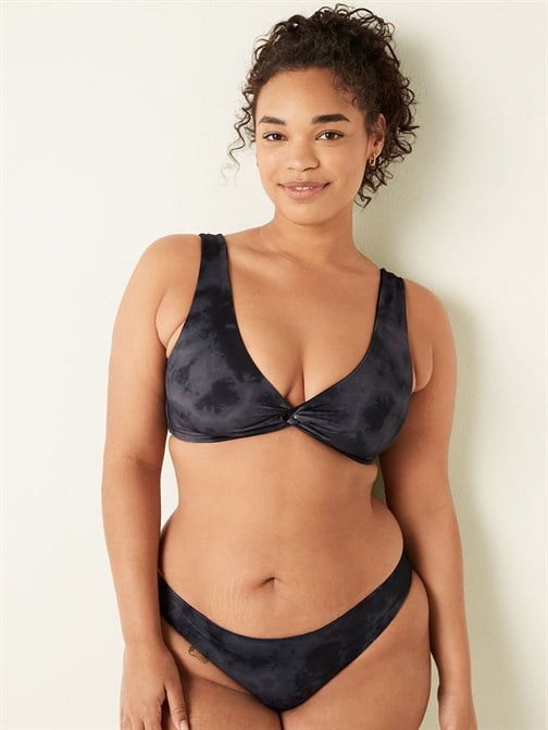 4 Taraflı Derin Dekolteli Bikini Üstü