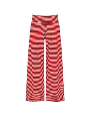 All-Day Cotton™ Beli Katlanabilen Geniş Paça Pantolon