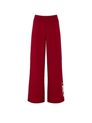 All-Day Cotton™ Beli Katlanabilen Geniş Paça Pantolon