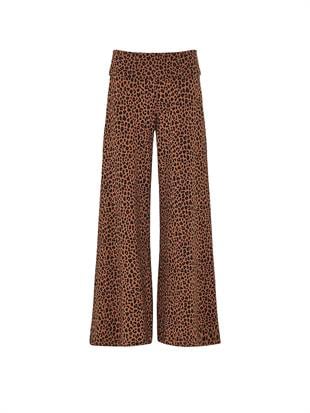 All-Day Cotton™ Beli Katlanabilen Geniş Paça Pantolon