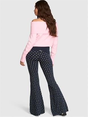 All-Day Cotton™ Beli Katlanabilir Belli Süper İspanyol Paça Tayt