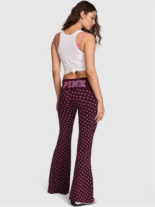 All-Day Cotton™ Beli Katlanabilir Belli Süper İspanyol Paça Tayt