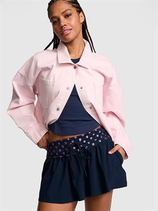 All-Day Cotton™ Katlanabilir Belli Flirty Mini Etek