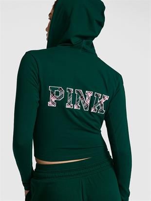 All-Day Fermuarlı Kapüşonlu Sweatshirt