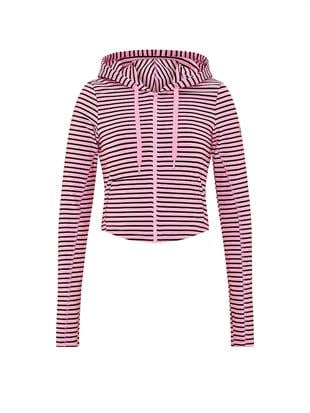 All-Day Fermuarlı Kapüşonlu Sweatshirt