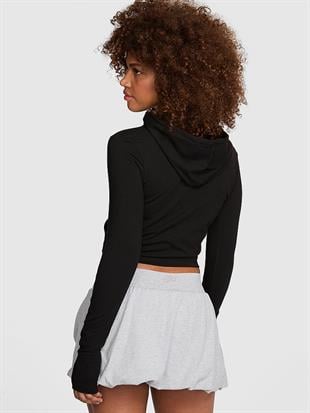 All-Day Fermuarlı Kapüşonlu Sweatshirt
