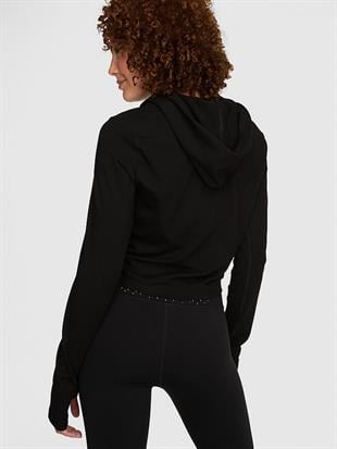 All-Day Fermuarlı Kapüşonlu Sweatshirt