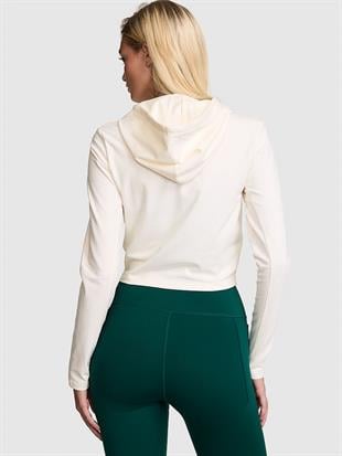 All-Day Fermuarlı Kapüşonlu Sweatshirt