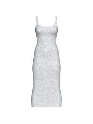 All Day Halter Yaka Midi Elbise