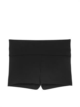 All-Day Pamuklu Beli Katlanabilen Biker Şort