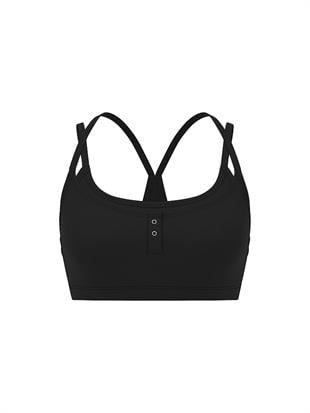 All-Day Pamuklu™ Double Up Henley Sütyen