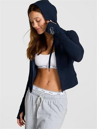 All-Day Pamuklu Fermuarlı Sweatshirt