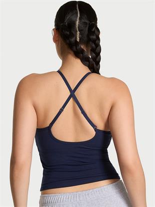 All Day Pamuklu Halter Yaka Üst