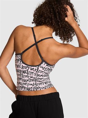 All Day Pamuklu Halter Yaka Üst