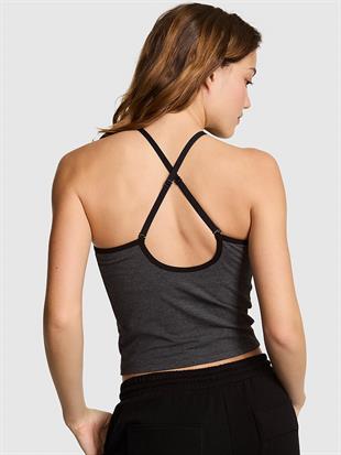 All Day Pamuklu Halter Yaka Üst