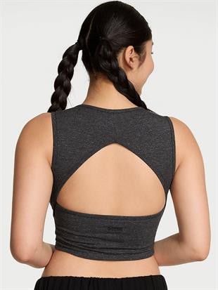 All-Day Pamuklu Henley Sporcu Sütyeni