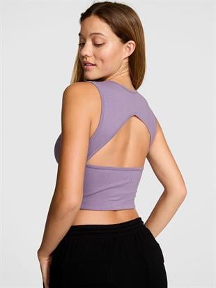 All-Day Pamuklu Henley Sporcu Sütyeni