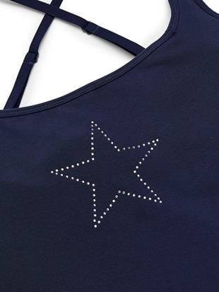 All-Day Pamuklu Kare Yaka Üst