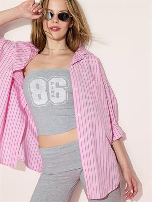 All-Day Pamuklu Katlanabilir Tayt