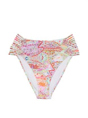 Archives Beach Makrome Detaylı Yüksek Bel Cheeky Bikini Altı