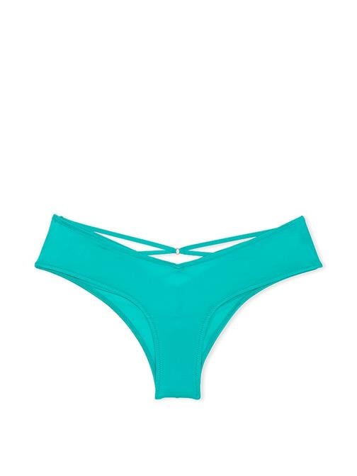 Arkası Askılı Derin Bacak Kesim Cheeky Külot