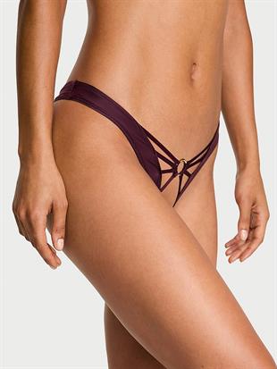 Askılı Crotchless Tanga