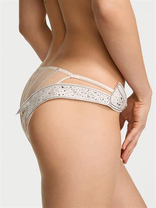 Atelier Victorias Secret Transparan Fiyonklu Askılı Bikini Külotu