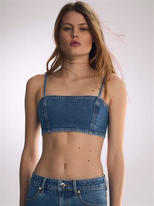 Atelier Victorias Secret X Altuzarra Denim Bralet