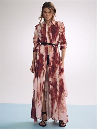 Atelier Victorias Secret X Altuzarra Georgette Uzun Gömlek Elbise