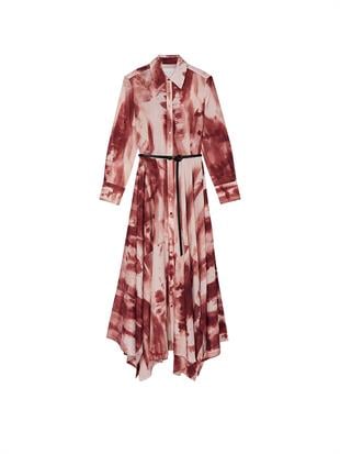 Atelier Victorias Secret X Altuzarra Georgette Uzun Gömlek Elbise