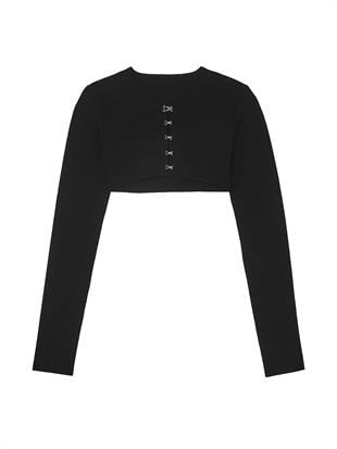 Atelier Victorias Secret X Altuzarra İnce Kopça Detaylı Crop Hırka