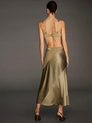 Atelier Victorias Secret X Altuzarra Saten Biye Kesim Etek