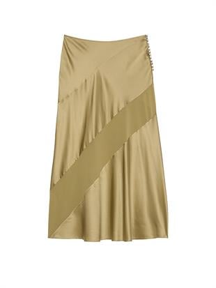 Atelier Victorias Secret X Altuzarra Saten Biye Kesim Etek