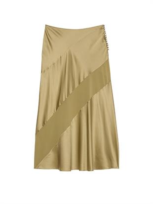 Atelier Victorias Secret X Altuzarra Saten Biye Kesim Etek
