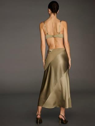 Atelier Victorias Secret X Altuzarra Saten Biye Kesim Etek