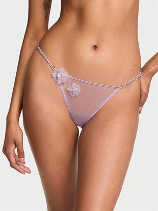 Atelier x Victorias Secret İşlemeli V-String Külot