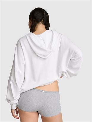 Bağcık Detaylı Kapüşonlu Sweatshirt
