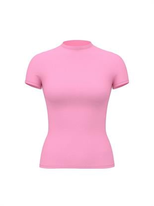 Base Esnek Kısa Kollu Tişört