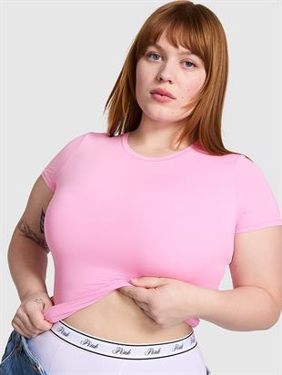 Base Esnek Kısa Kollu Tişört