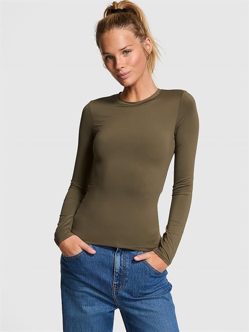 Base Stretch Uzun Kollu Tişört