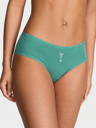 Beli Dantelli Pamuklu Cheeky Külot