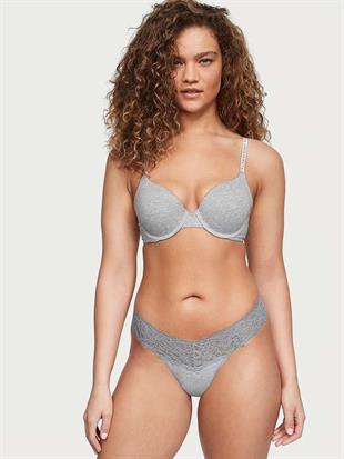 Beli Dantelli Pamuklu Tanga