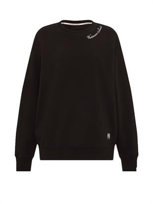 Bisiklet Yaka Sweatshirt