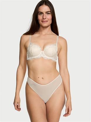 Boho Çiçek İşlemeli Brazilian Külot