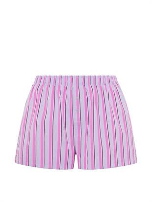 Bol Kesim Boxy Kısa Pijama Şortu